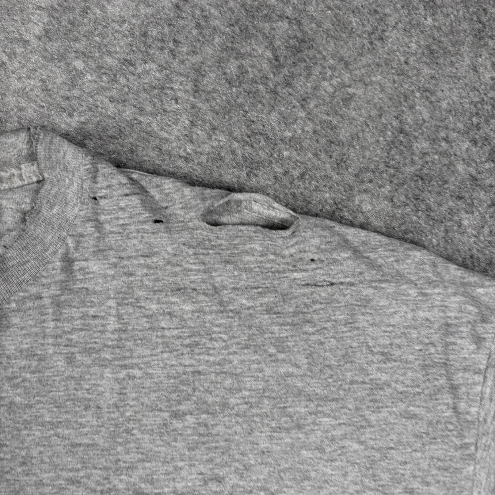 Nike T Shirt Mens XXL Gray Vintage Y2K Distressed Graphic Thrashed Faded Skate‎